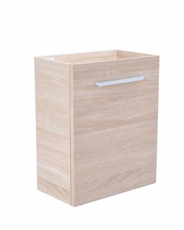 Mueble de lavabo Wiesbaden para lavabo HS izq/der 1 puerta | 40x21x50cm | Roble claro