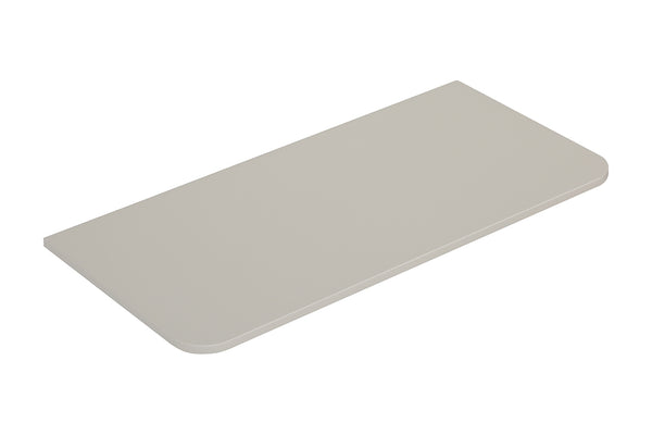 Novira topblad met afgeronde hoeken | 100x48cm | Mat zand