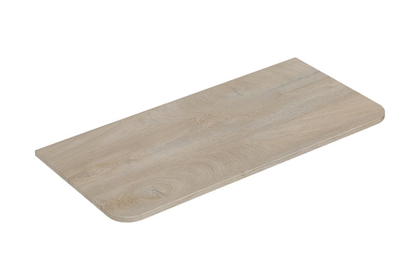 Sulora topblad met afgeronde hoeken | 100x48cm | Licht eiken