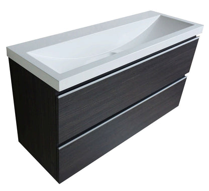 Shall onderkast 100 x 36 cm houtnerf grijs - WDtegels