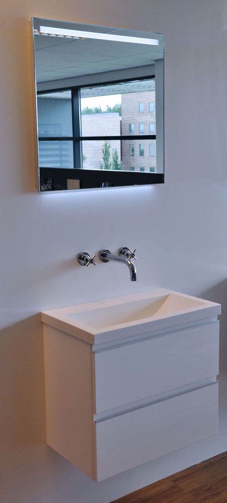 Shall onderkast 60 x 36 cm glans wit - WDtegels