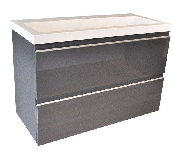 Cajonera 80x36x50cm - gris grafito