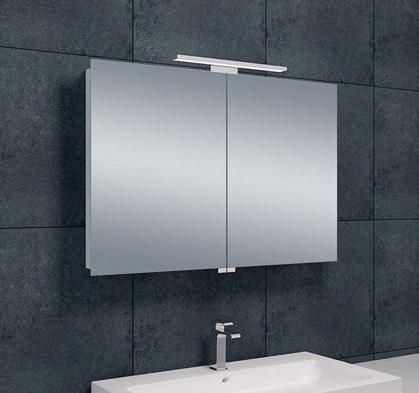 Wiesbaden Luxe spiegelkast 90x60x14cm + LED verlichting
