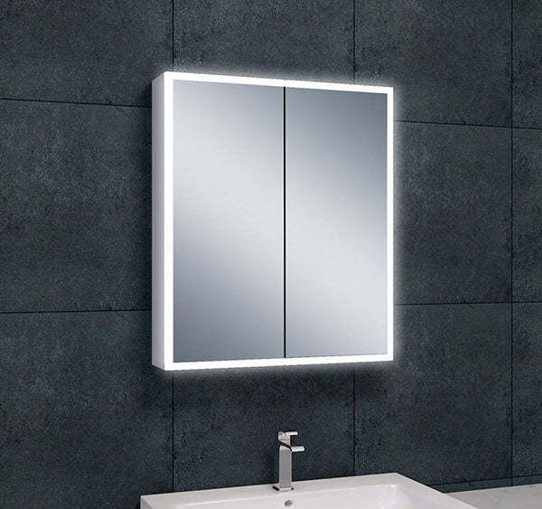Wiesbaden Quatro spiegelkast 60x70x13cm + verlichting