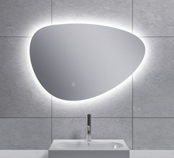 Uovo espejo 70 cm ovalado con LED, regulable y desempañador