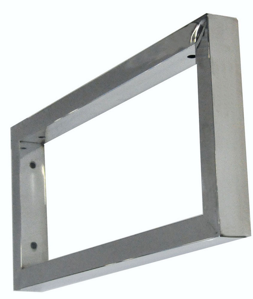 Modul support beugel 46 x 22 cm vierkant chroom