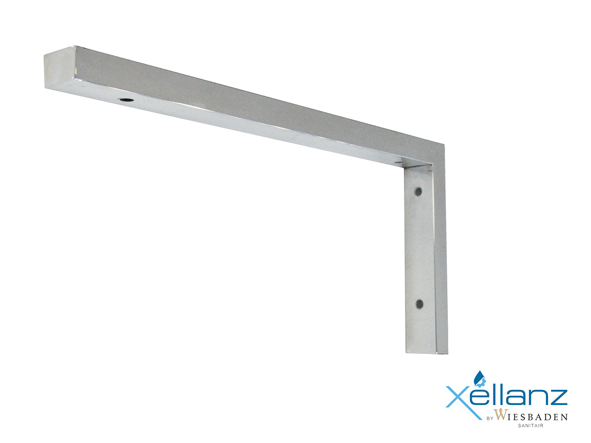 Ophangbeugel L-vorm 460 x 220 mm chroom - WDtegels