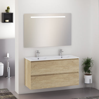 SEPHIA compleet badmeubel 120cm nature - WDtegels