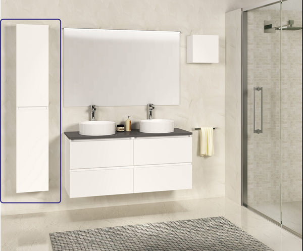 Wiesbaden SEPHIA kolomkast 140x30x25 mat-wit