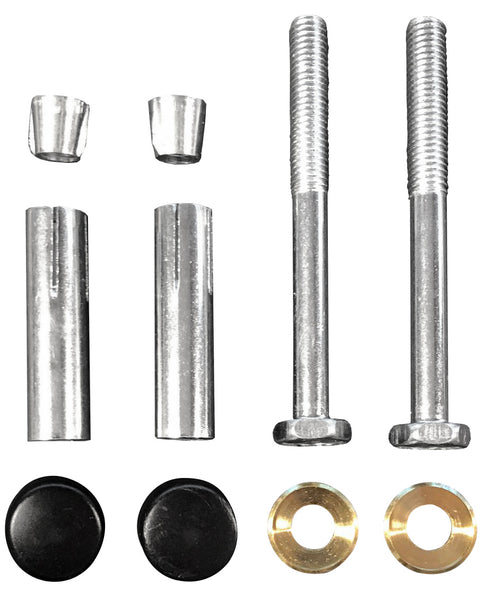 Screw set for mounting bracket 2 pieces matt black