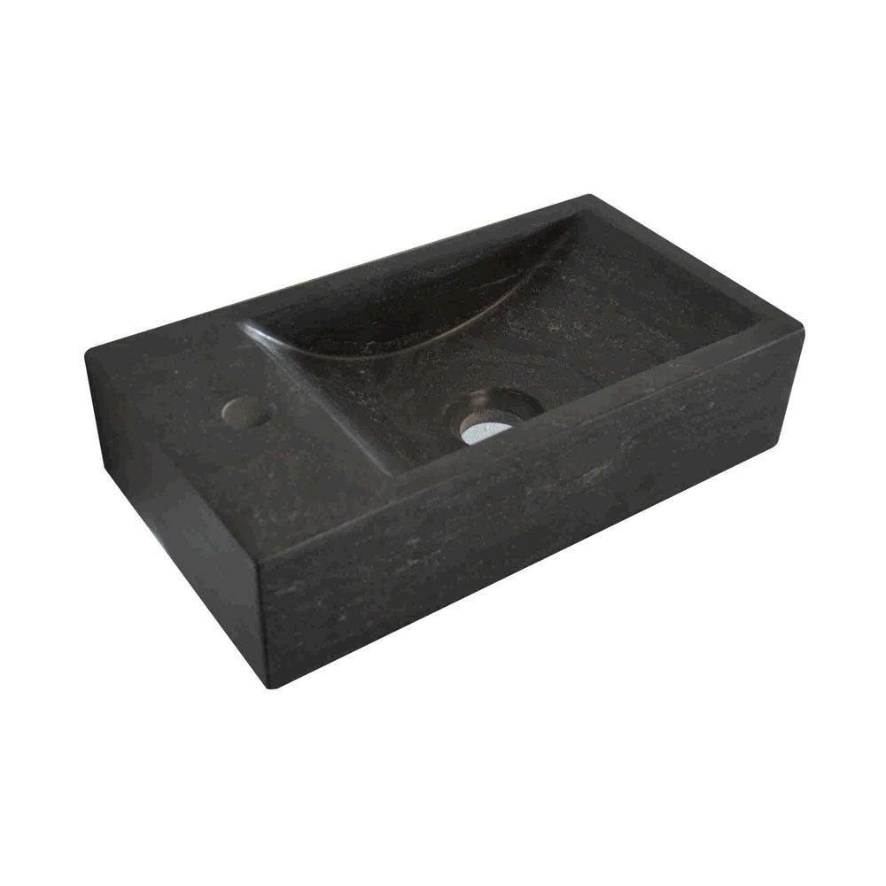 Raw fontein links 36x18x9 cm hardsteen gezoet - WDtegels