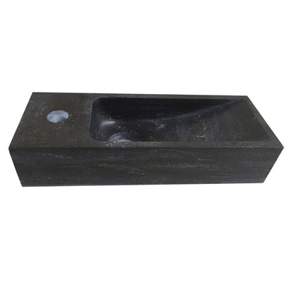Raw fontein links 38x14x8 cm hardsteen gezoet - WDtegels