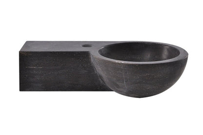 Wiesbaden Hardstenen rond fonteintje links 40x23x10 - WDtegels
