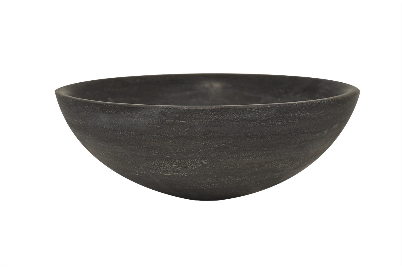 Wiesbaden Raw waskom rond 40x14 cm hardsteen gezoet - WDtegels