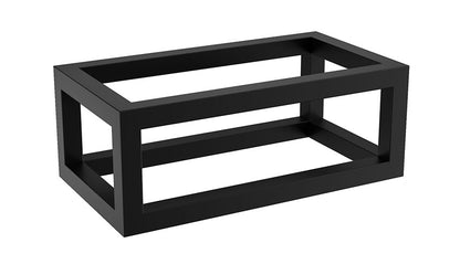 Nick frame voor fontein 395 x 150 x 215 mm mat zwart - WDtegels