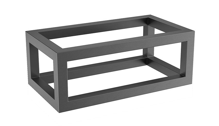 Nick frame voor fontein 395 x 150 x 215 mm gunmetal PVD - WDtegels