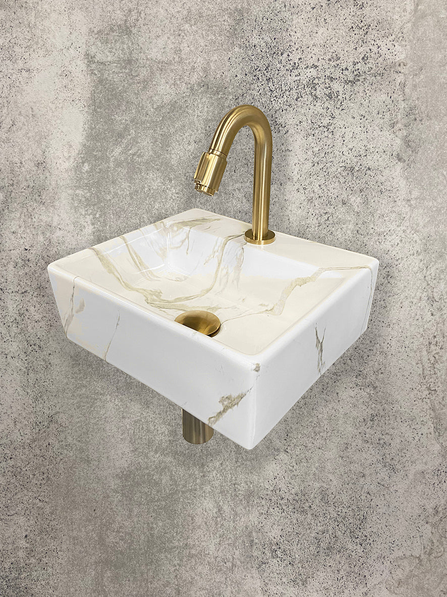 One Pack Leto fontein 335x290x115 Carrara - WDtegels