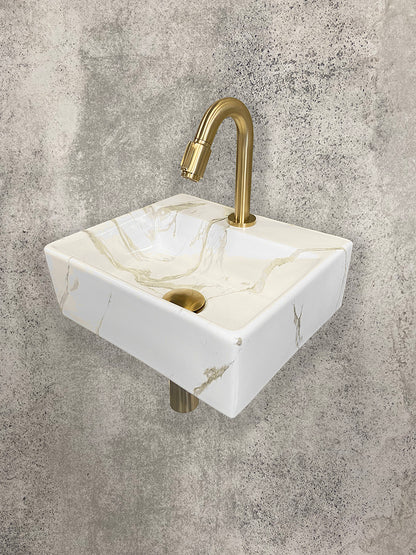 One Pack Leto fontein 335x290x115 Carrara - WDtegels