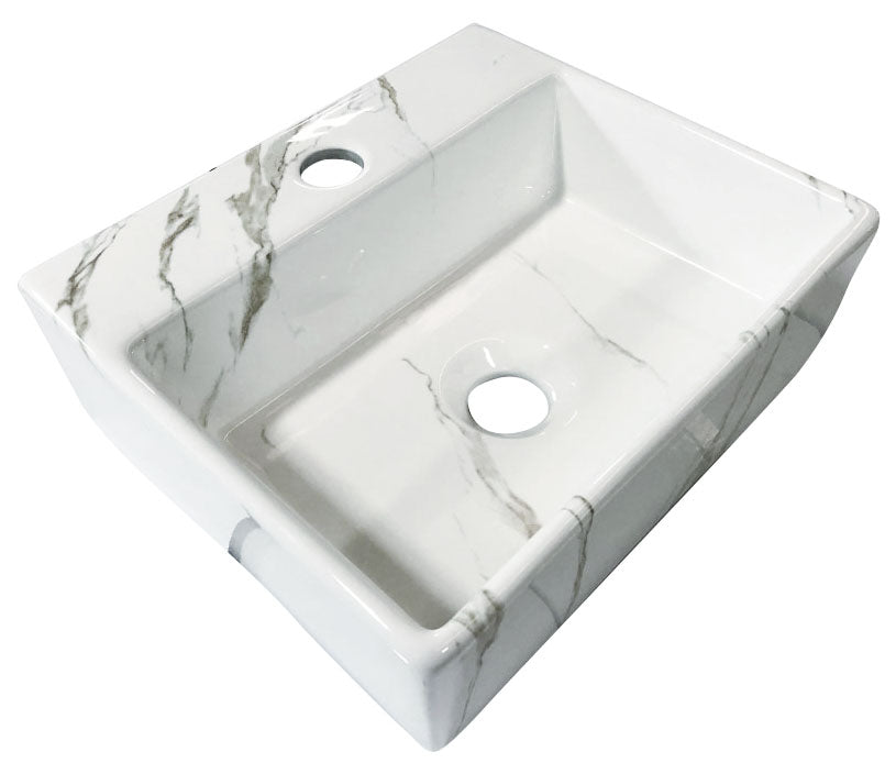 One Pack Leto fontein | 33.5x29x11.5cm | Carrara