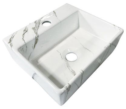 One Pack Leto fontein | 33.5x29x11.5cm | Carrara