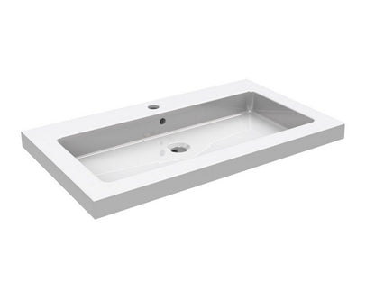Wiesbaden keramische meubelwastafel 60x46 1 kr.gat - WDtegels