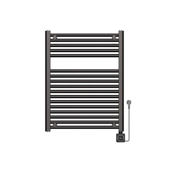 Elara elektrische radiator Smart WiFi 76,6 x 60 cm gunmetal PVD