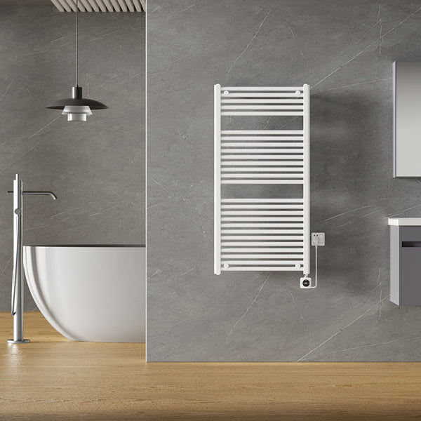 Radiador eléctrico Elara Wiesbaden | 118,5x60cm | Blanco