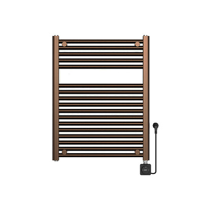 Elara elektrische radiator Smart WiFi 76,6x60cm geborsteld brons koper PVD