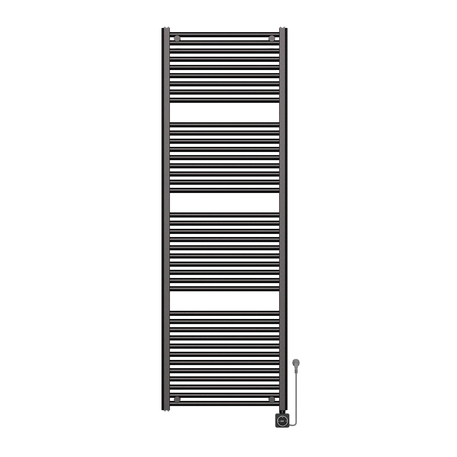 Elara elektrische radiator Smart WiFi 181,7 x 60 cm gunmetal PVD - WDtegels