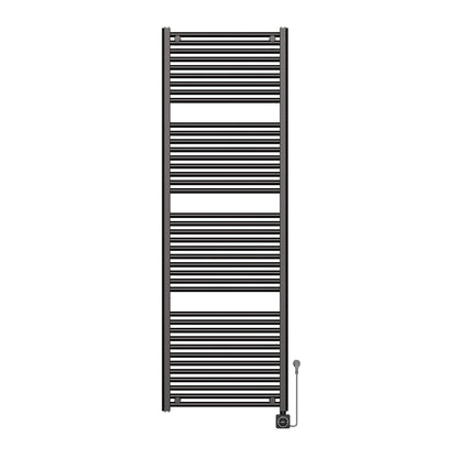 Elara elektrische radiator Smart WiFi 181,7 x 60 cm gunmetal PVD - WDtegels