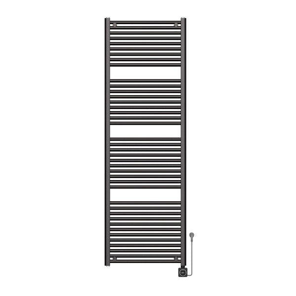 Elara elektrische radiator Smart WiFi 181,7 x 60 cm gunmetal PVD