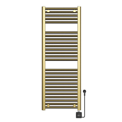 Elara elektrische radiator Smart WiFi 118,5x45cm geborsteld messing PVD