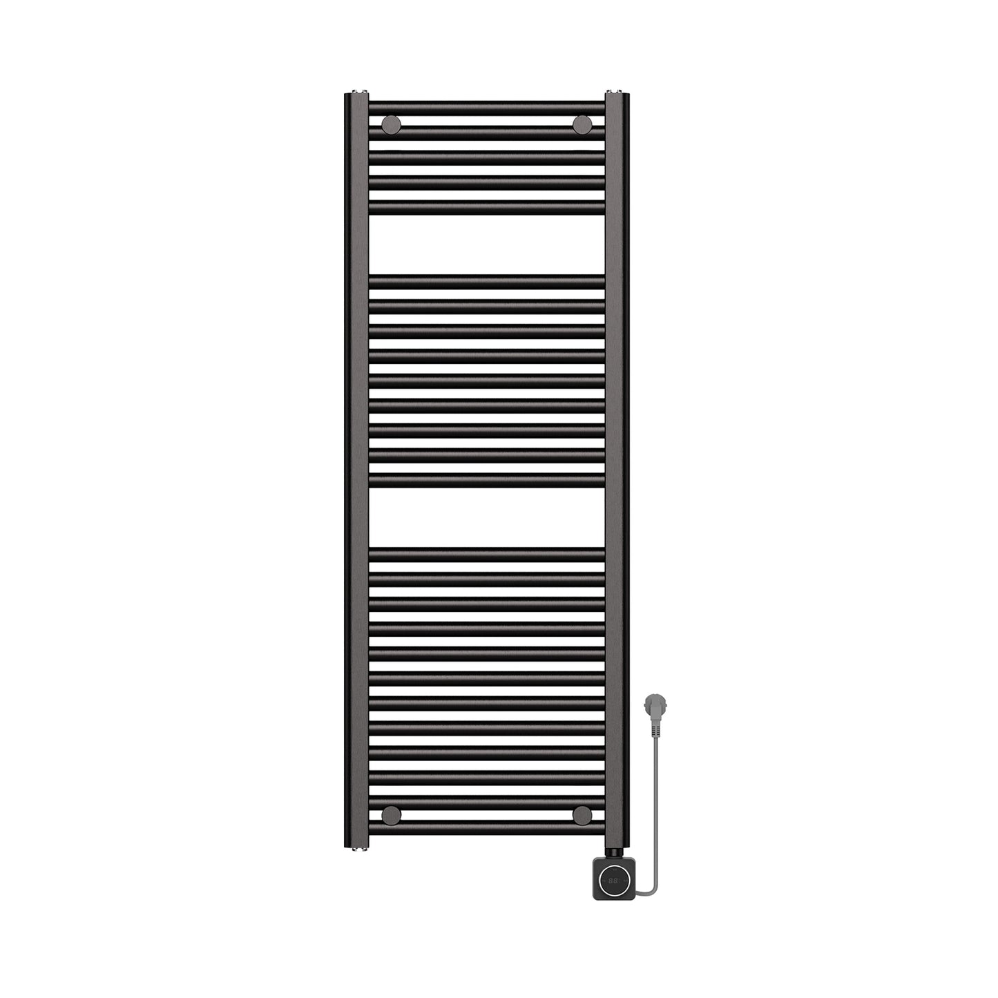 Elara elektrische radiator Smart WiFi 118,5 x 45 cm gunmetal PVD