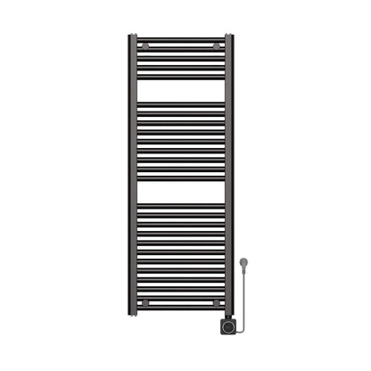 Elara elektrische radiator Smart WiFi 118,5 x 45 cm gunmetal PVD