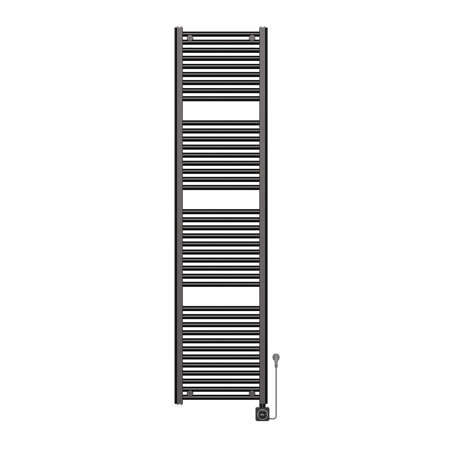 Elara elektrische radiator Smart WiFi 181,7 x 45 cm gunmetal PVD - WDtegels