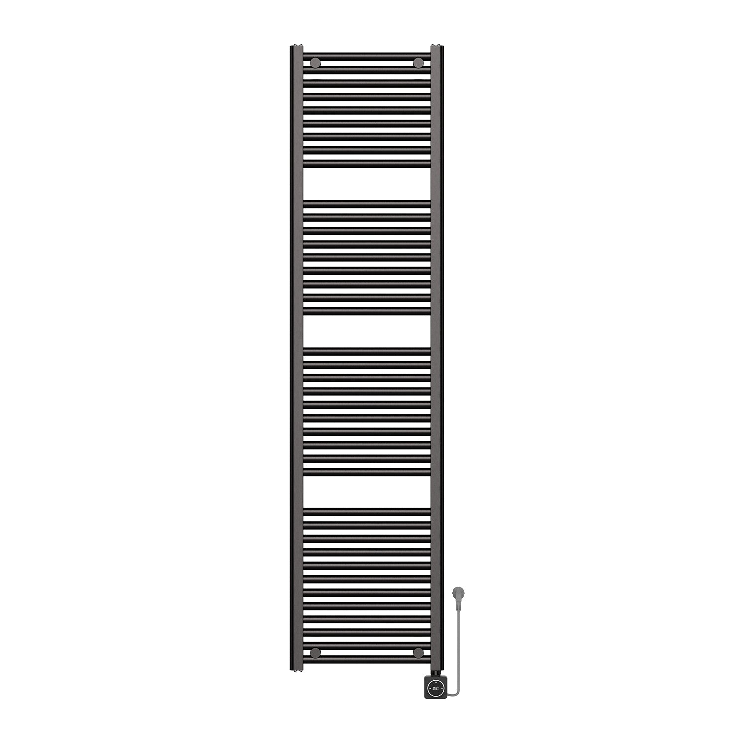 Elara elektrische radiator Smart WiFi 181,7 x 45 cm gunmetal PVD - WDtegels