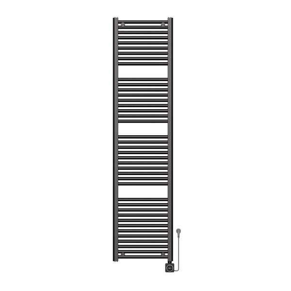 Elara elektrische radiator Smart WiFi 181,7 x 45 cm gunmetal PVD
