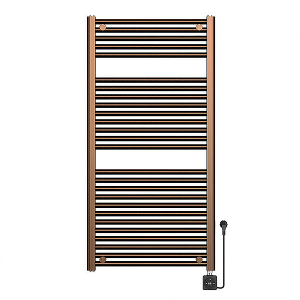 Radiador eléctrico Elara Smart WiFi | 118,5x60cm | Cobre bronce cepillado PVD