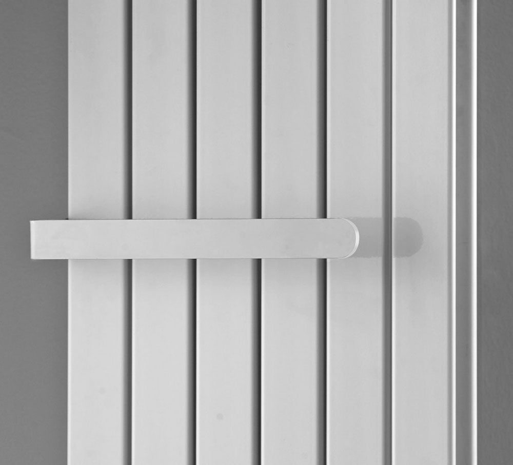 Millennium dubbele radiator handdoekrek 40 cm wit