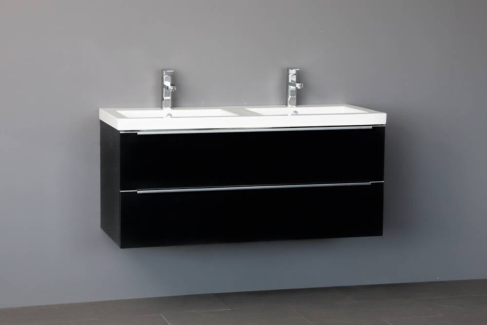 Badmeubel Senza Keramiek 120 Antraciet