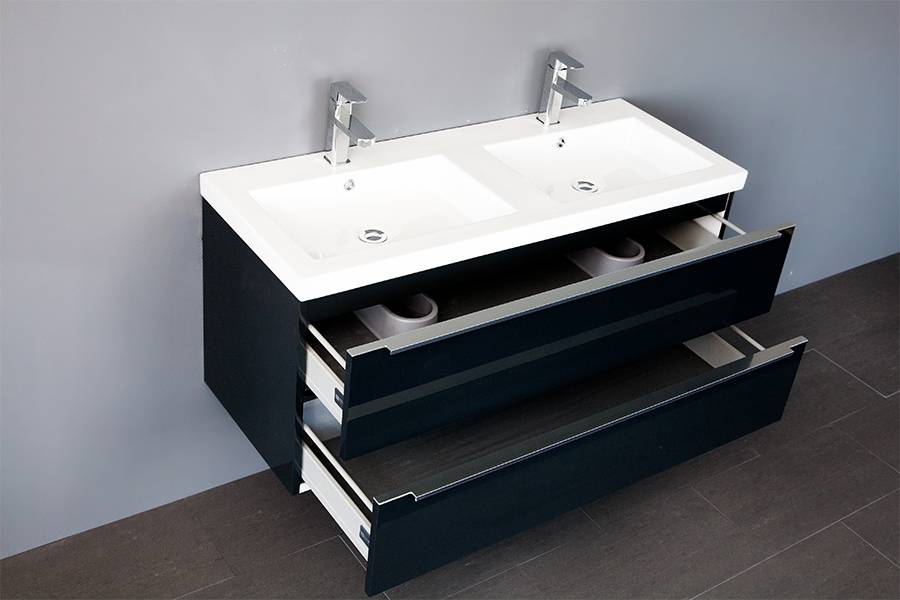 Badmeubel Senza Keramiek 120 Antraciet