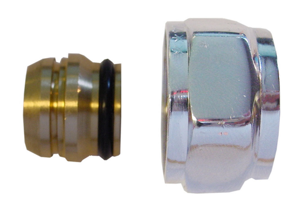Knelset 3/4 inch x 15mm knel chroom