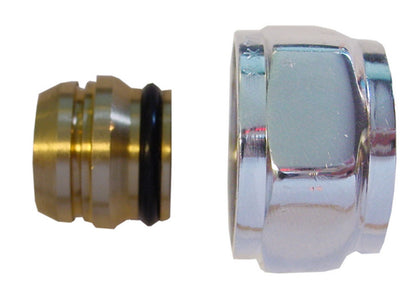 Knelset 3/4 inch x 15mm knel chroom