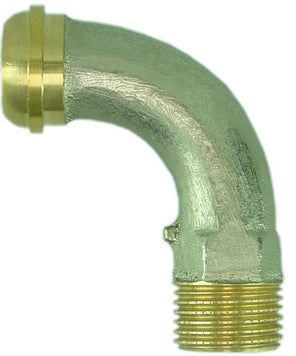 M-527 radiator connection elbow 1/2 nickel-plated