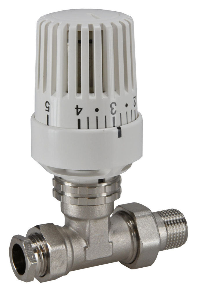 thermostatische radiatorventiel 1/2''x15mm recht - WDtegels