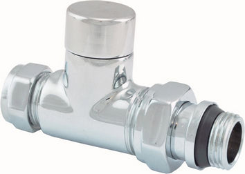luxury fitting 1/2''x15 (M22) clamp straight chrome