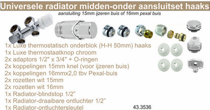 Wiesbaden set onderblok compl. haaks (links) 16x2 - WDtegels