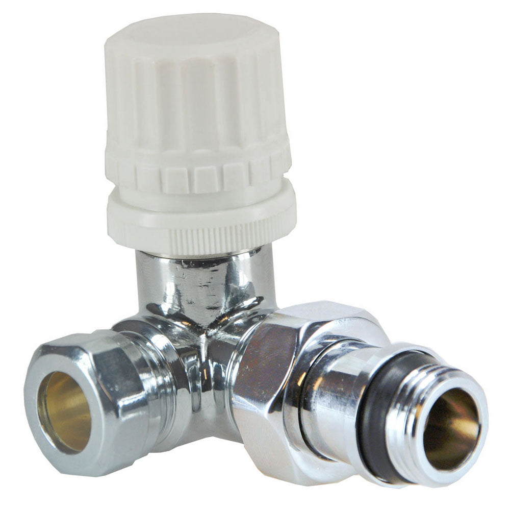 luxe therm. ventiel 1/2''x15 (M22) knel haaks rechts chroom - WDtegels