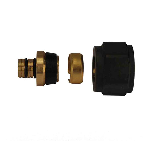 Luxury adapter 16x2,0 Eurocone matt black