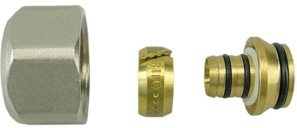 TP-99 adapter for Alu-Pex 16 x 2.0 Euro nickel-plated